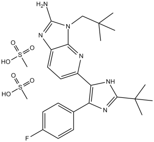 Ralimetinib dimysylate (LY2228820 dimysylate) 862507-23-1